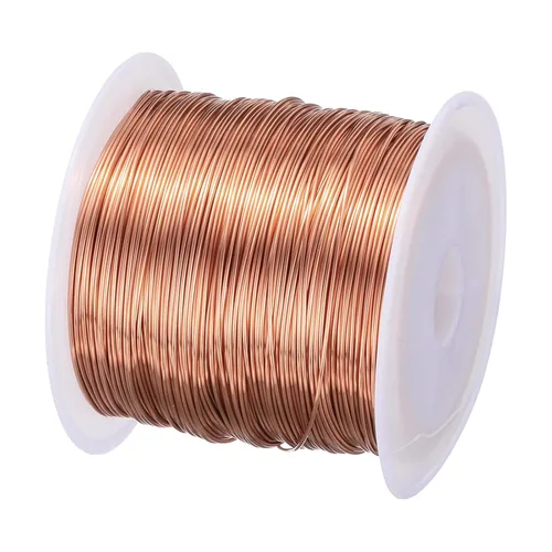 Vista 128 de MECCANIXITY - Alambre magnético de calibre 46 AWG - 0.04mm Hilo de cobre esmaltado - Bobina de alambre magnético de 14669 pies (4471m) - 50g Grado F