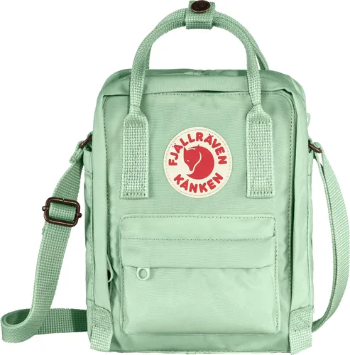 Vista 29 de Fjallraven Kanken - Bolsa cruzada cruzada, compacta y ligera, para viajes y transporte diario (Apple Mint)