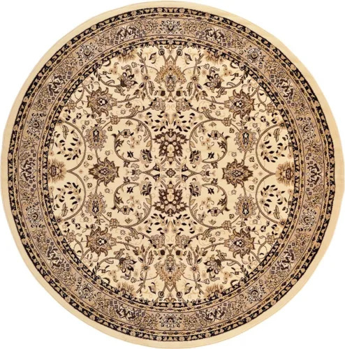 Vista 29 de Unique Loom Sialk Hill Collection - Alfombra de área Washington (6' 1" x 9' Rectángulo Burdeos/Crema)