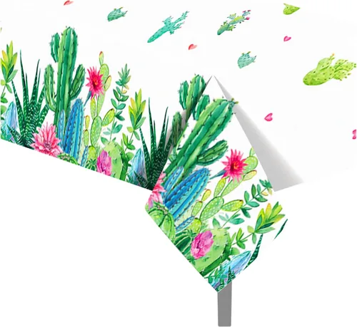 Vista 10 de 1 paquete de mantel de plástico con diseño de bandera americana del 4 de julio para fiesta, 54 x 87 pulgadas de largo, mantel rectangular para bufé