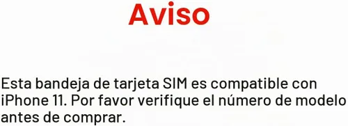 Vista 4 de Reemplazo de ranura para bandeja de tarjeta SIM para iPhone 11 (negro) con anillo de goma impermeable y pasador de expulsión