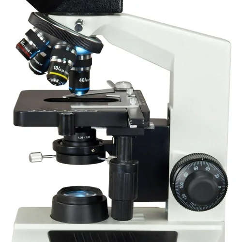 Vista 4 de Omax 5 MP Digital 40 x -2500 X avanzada Aceite na1.25 Darkfield trinocular microscopio compuesto LED con 5.0 MP cámara con software de medición