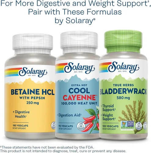 Vista 9 de SOLARAY Lipotropic 1000 Plus Cápsulas Vitaminas 100 Recuento