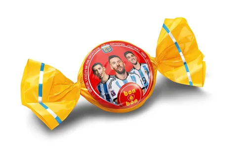 Vista 5 de Bon O Bon Bonbons con Relleno de Crema de Maní y Obleas 450 Grs.