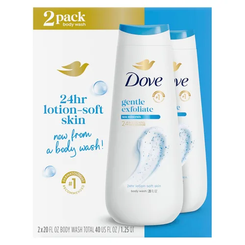 Vista 7 de Dove - Gel suave de baño para piel seca, humectación profunda, 650ml