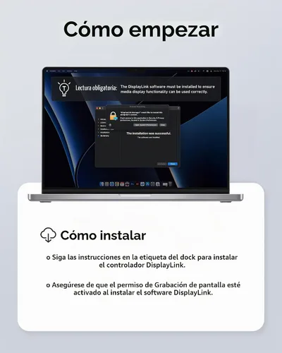 Vista 4 de Estación de acoplamiento Anker 10-en-1 USB C, estación de acoplamiento Displaylink con Dual HDMI y DisplayPort para laptops Windows, MacBook Air/Pro