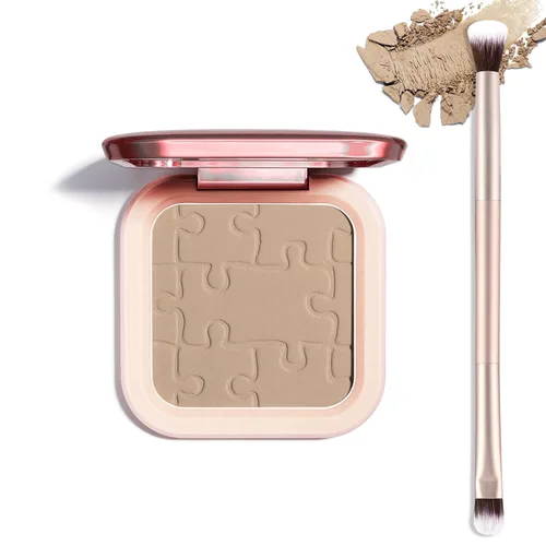 Vista 18 de Paleta de maquillaje iluminador, paleta de contorno brillante en polvo para iluminar el contorno de la cara, maquillaje dorado con reflejos