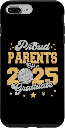 Vista 12 de iPhone 16 Parents of a 2025 Graduate Prom Graduation 25 VolleyBall Case