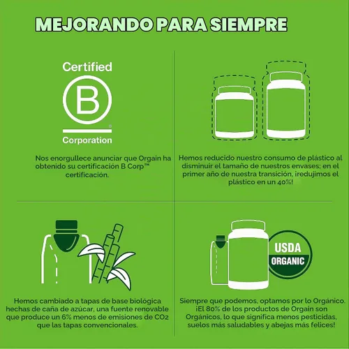 Vista 6 de Leche orgánica proteica de avena Orgain, 2 sabores, 32 onzas, 6