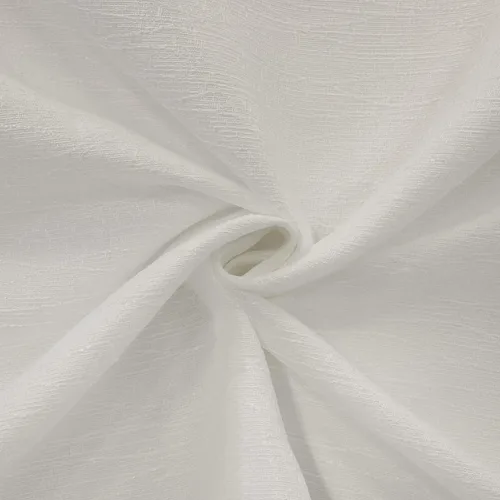 Vista 6 de Loft Living Davos Textered Jacquard - Cortina de doble cabezal de 52 x 84 pulgadas, color blanco roto