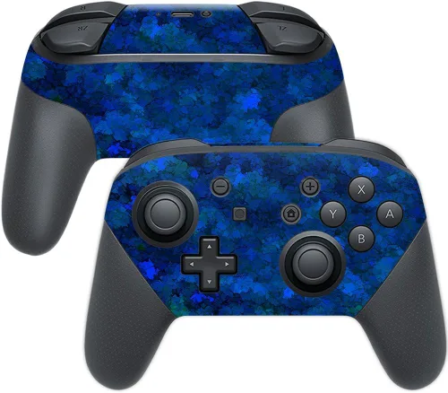 Vista 29 de MightySkins Skin compatible con Nintendo Switch Pro Controller - Negro abstracto Funda protectora de vinilo duradera y única Fácil de aplicar