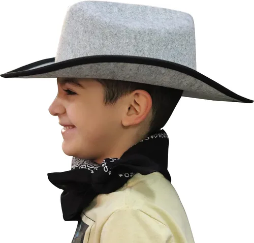 Vista 63 de Aeromax Sombrero de vaquero junior con pañuelo