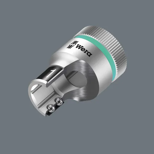 Vista 3 de WERA 05003744001 8790 HMB HF Zyklop Socket con accionamiento de 3/8" con función de sujeción, 0.394 x 1.142 in