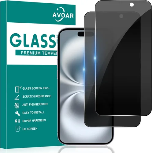 Vista 13 de Paquete de 2 protectores de pantalla de privacidad para iPhone 11/iPhone XR, pantalla de privacidad iPhone 11 de 6.1 pulgadas, película de vidrio