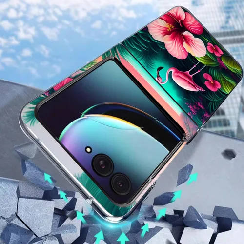Vista 4 de Razr Plus 2023 - Funda protectora rígida a prueba de golpes para Motorola Razr+ 2023 y Razr Plus 2023