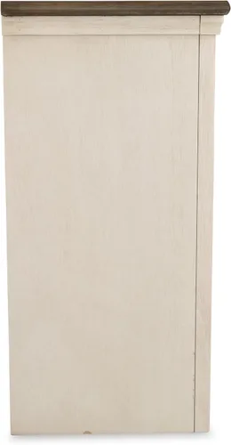 Vista 22 de Diseño de firma por Ashley Bolanburg - Soporte extra grande para TV, para televisores de hasta 72", 3 gabinetes, estantes de almacenamiento