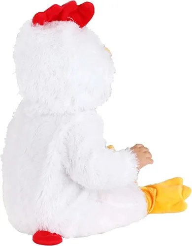 Vista 2 de Disfraz infantil de pollo esponjoso