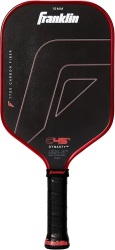 Vista 10 de Franklin Sports Paletas profesionales de Pickleball – Serie de fibra de carbono C45 - Aprobadas oficialmente por USAP + UPA – Diseño para jugadores