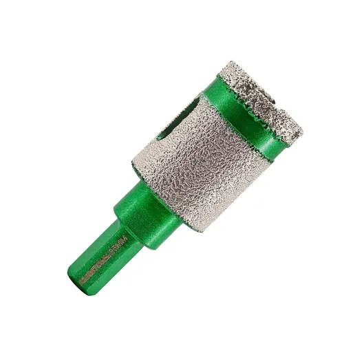 Vista 13 de Broca de núcleo de diamante – Broca de fresado de dedo de diamante de diámetro 1-3/8 pulgadas X5/8-11 rosca para agrandar dar forma bisel redondo