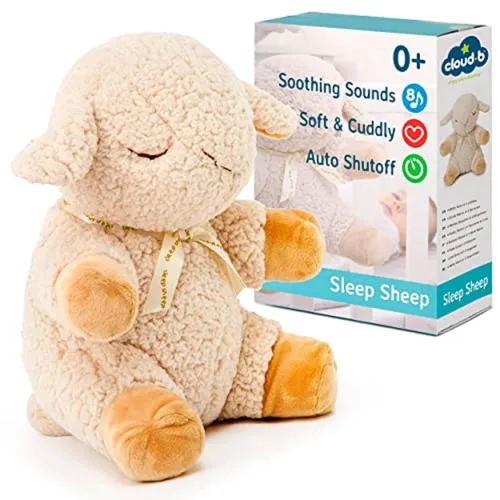 Vista 13 de Cloud b Máquina de sonido con ruido blanco y sonidos relajantes Animal de peluche tierno Configuraciones ajustables y apagado automático