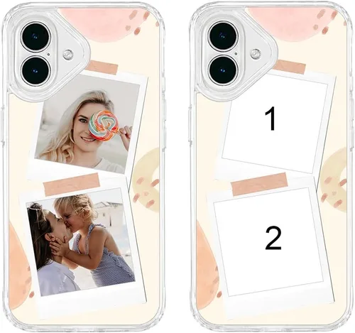 Vista 288 de Funda de teléfono personalizada para Apple iPhone 8 Plus iPhone 7 Plus, personalizada con foto, imagen, texto, imagen, diseño de imagen