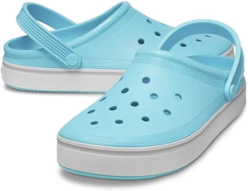 Vista 5 de Crocs Zuecos unisex para adultos con plataforma fuera de la cancha Neptuno