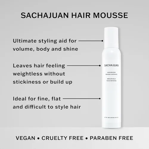 Vista 2 de SACHAJUAN Mousse para el cabello, 6.7 Fl Oz