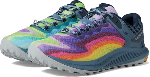 Vista 4 de Merrell Nova 3 Rainbow para mujer, Arco iris