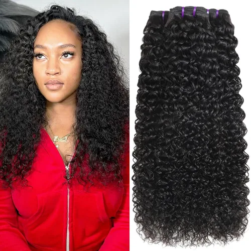 Vista 26 de Paquetes Bob Liso 3 Paquetes de Cabello Humano Corto 10, 10 y 10 Pulgadas, 100% Cabello Crudo Sin Procesar, Tejido Rápido, Color Negro Natural