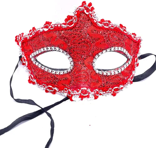 Vista 5 de Máscara de mascarada para parejas, para mujeres y hombres, máscara de Mardi Gras, máscaras de disfraz para festivales de Navidad, fiesta de Año Nuevo