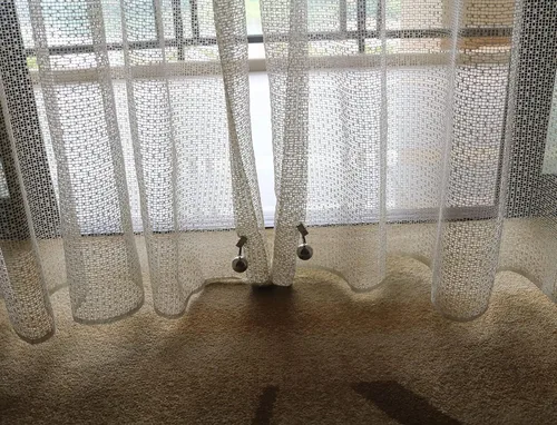 Vista 4 de Paquete de 6 pesos pesados para mantel, bolas de acero inoxidable con clip resistente al óxido, pesas para cortinas, banderas