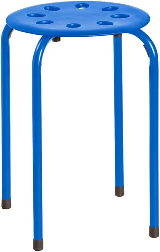 Vista 13 de Norwood Muebles Comerciales Taburetes Apilables para Niños y Adultos, 17.75" Altura Estándar Taburetes Portátiles Anidables de Oficina y Aula