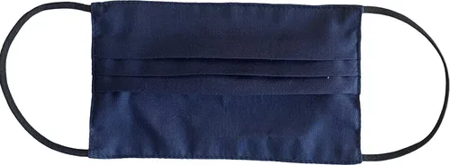 Vista 13 de Avery Hill Tapabocas en tela de algodón, lavable, reutilizable, protección contra el polvo y polución, Fishbone Turquesa Bronceado