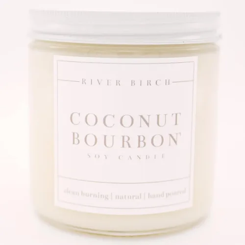 Vista 20 de River Birch Candles - Vela perfumada de almendra y miel Velas en tarro de ámbar de soja de primera calidad, totalmente naturales, no tóxicas, 8.5