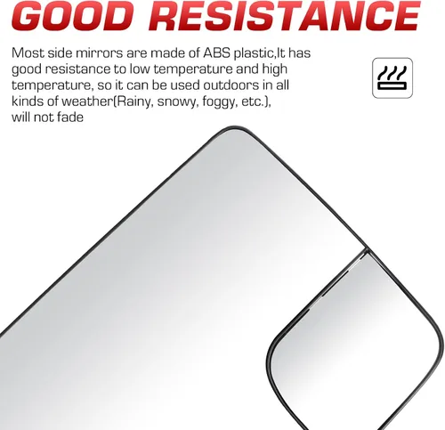 Vista 5 de Espejo calefactable para Ford F150 2011, 2012, 2013, 2014, repuesto BL3Z-17K707-E