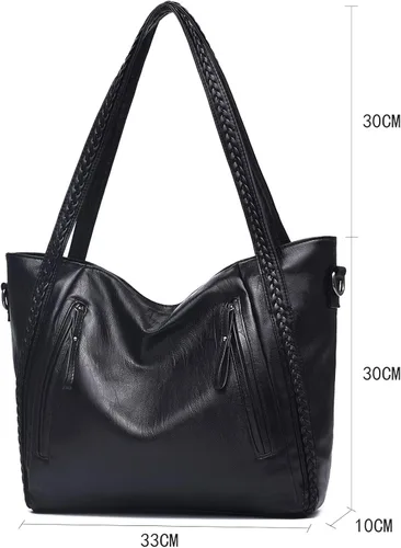 Vista 3 de synen para mujer bolsos funda señoras bolso de hombro de bolsos bolsas bolso bolsa