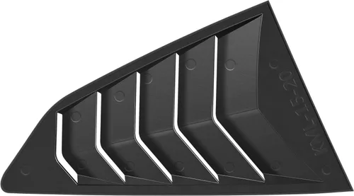 Vista 4 de Parabrisas para ventana lateral Camaro para Chevy Camaro 2016 2017 2018 2019 2020 2021 2022 2023 negro mate