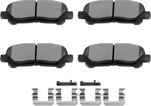 Vista 27 de Kit de pastillas de freno cerámicas, pastillas de freno SCITOO delanteras compatibles con Buick, Cadillac, Chevrolet, Oldsmobile, Pontiac, D699
