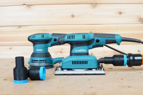 Vista 7 de Adaptador de manguera compatible con lijadoras Makita (manguera de 1.063 in)