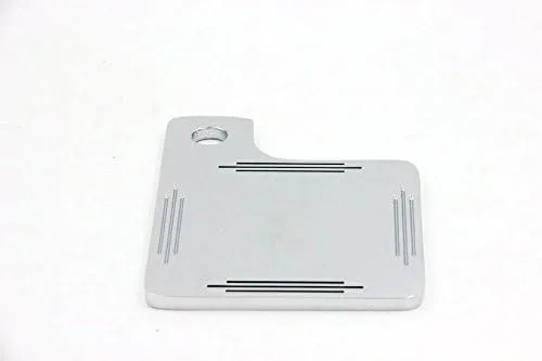 Vista 2 de XKH - Etiqueta universal de inspección de motocicleta para motocicleta, placa de matrícula real cromada [B00Y7C4FA8]