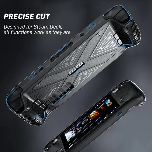 Vista 2 de GLDRAM Funda mejorada para cubierta de vapor, cubierta de TPU para cubierta de vapor de válvula, accesorios de protección con 2 protectores