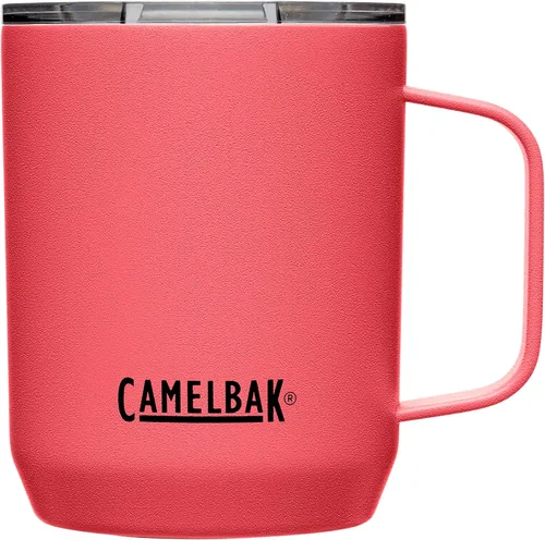 Vista 13 de CamelBak Horizon - Taza de campamento de 12 onzas, acero inoxidable aislado, tapa de tres modos, color negro