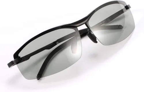 Vista 11 de YIMI Gafas de sol deportivas polarizadas fotocrómicas para hombre, ciclismo, pesca, conducción, protección UV, gafas antirreflejos