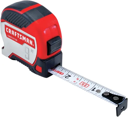 Vista 3 de CRAFTSMAN Cinta métrica con abrebotellas, pequeña, 9 pies (CMHT37109S)