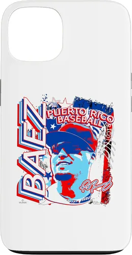 Vista 7 de Funda para iPhone 11 Javier Baez International Baseball Puerto Rico MLBPA