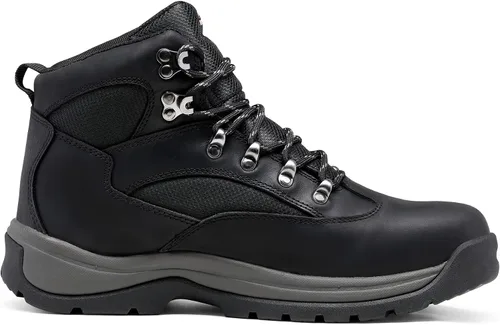 Vista 2 de NORTIV 8 Botas de trabajo con punta de acero para hombres, impermeables, antideslizantes, botas de construcción de seguridad