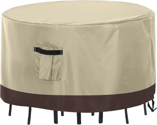 Vista 20 de ABCCANOPY Cubierta de Mesa Rectangular Cubierta de Mesa Universal Cubierta de Silla para Exteriores Impermeable y a Prueba de Polvo Resistente al