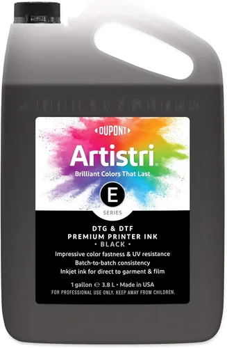 Vista 11 de Artistri® Serie E DTG y DTF Tinta - Negro - 8 oz