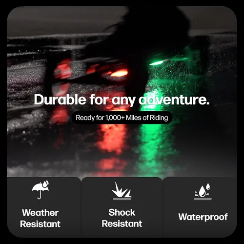 Vista 5 de ShredLights Underglow LED Light for Electric Skateboards, Longboards, Scooters Full RGB, 11 Light Modes, Adhesive Mount