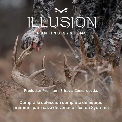 Vista 5 de Illusion Systems Extintor Llamador de Ciervos y Sistema de Vibración de Bastidor Negro - Tecnología Patentada Modislide y Bone-Core - Aprobado por